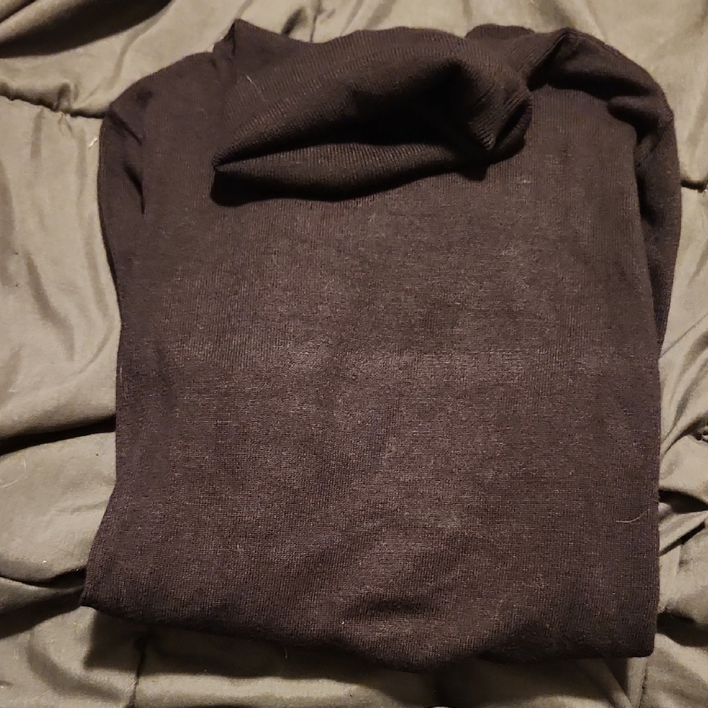 Ann Taylor Black Turtleneck Sweater